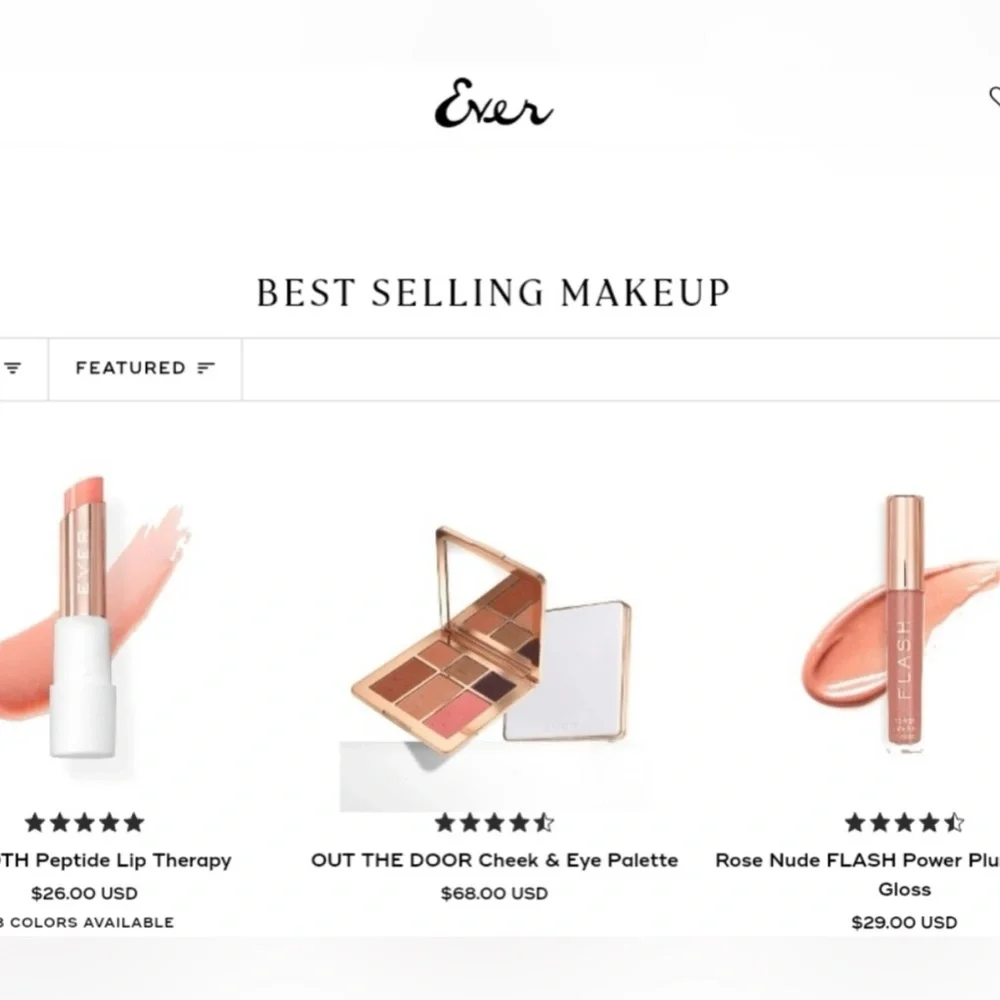 Ever Beauty ‘Out the Door’ 4 in 1 | Eye & Cheek Contour Pallet - NIB - $68